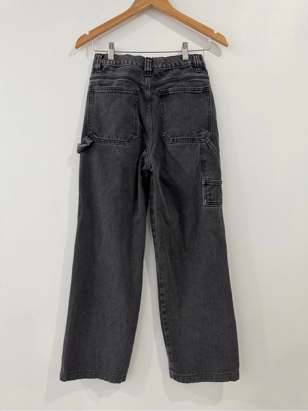 J.‎ Galt Black Carpenter Cargo Jeans Size Small